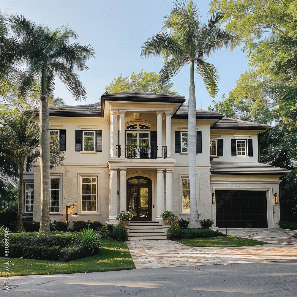 Fototapeta premium house in the park