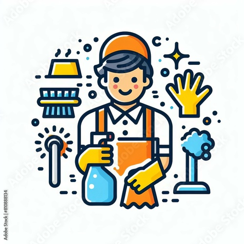 worker with tools