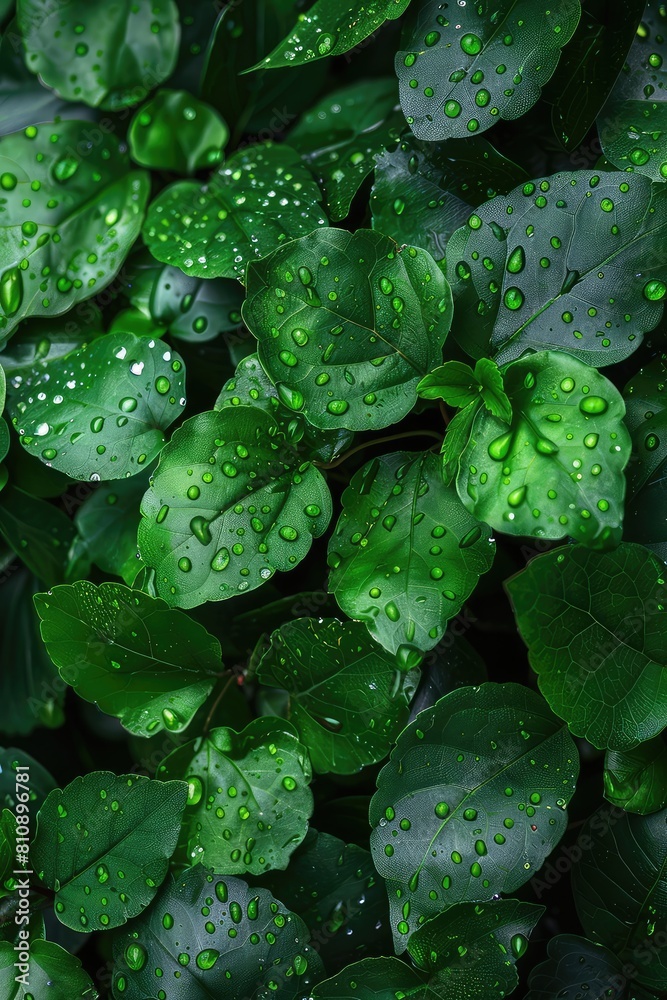 Wet leaves background texture. Selective focus. Wet leaves background texture. Selective focus.