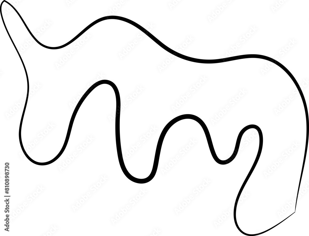 ink outline abstract ink outline abstract