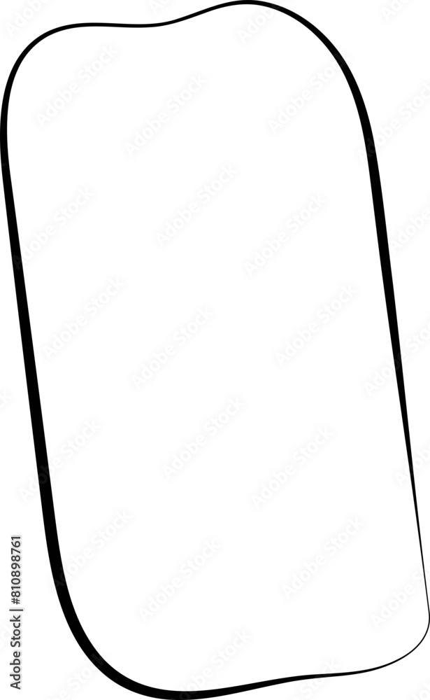 ink outline abstract