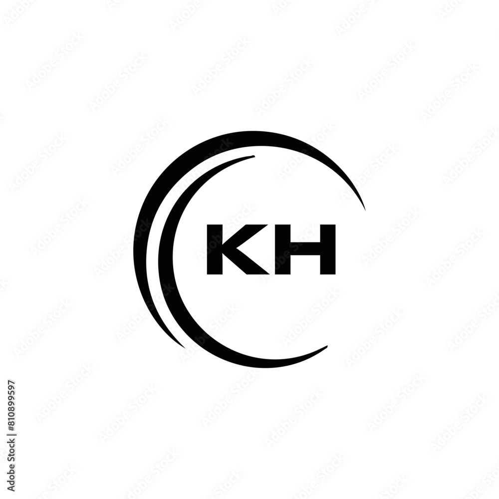 KH logo. K H design. White KH letter. KH, K H letter logo design. Initial letter KH linked circle uppercase monogram logo. KH logo. K H design. White KH letter. KH, K H letter logo design. Initial letter KH linked circle uppercase monogram logo.