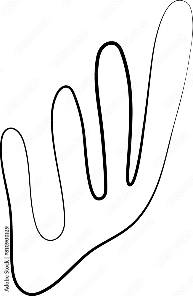 ink outline abstract ink outline abstract