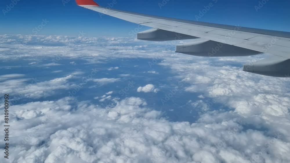 Aerial view of clouds, blue sunny sky, bird's-eye view. Aerial view of clouds, blue sunny sky, bird's-eye view.