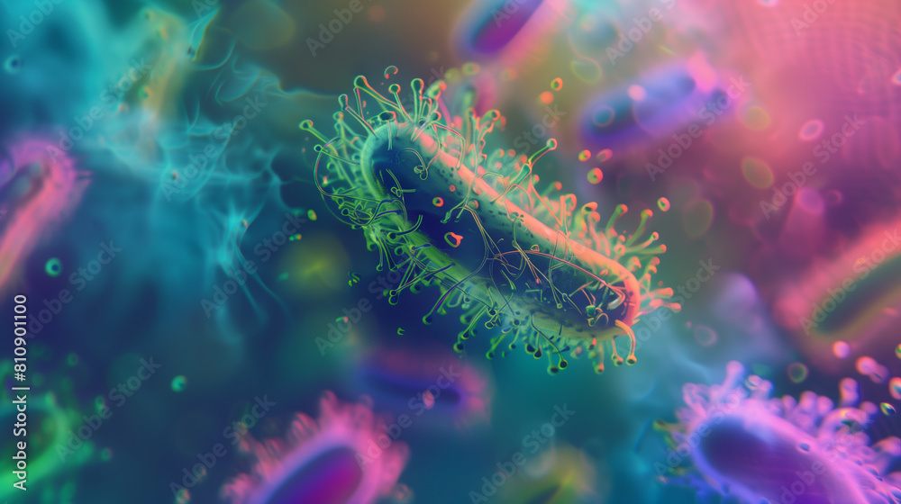 Microphotography 3d rendering of virus cells or germs microorganism cells, realistic super macro photo concept art, abstract background. Microphotography 3d rendering of virus cells or germs microorganism cells, realistic super macro photo concept art, abstract background.