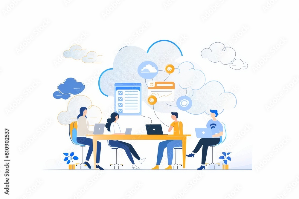 Teamwork in virtual collaboration and cloud service delivery is globalized by management Innovation and desktop for team hosting Teamwork in virtual collaboration and cloud service delivery is globalized by management Innovation and desktop for team hosting