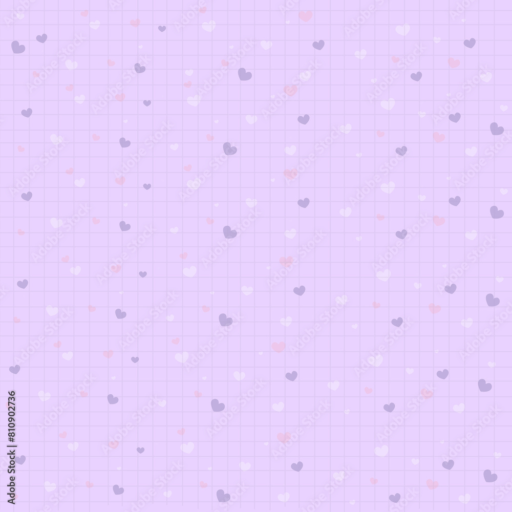 Background Heart Purple Background Heart Purple