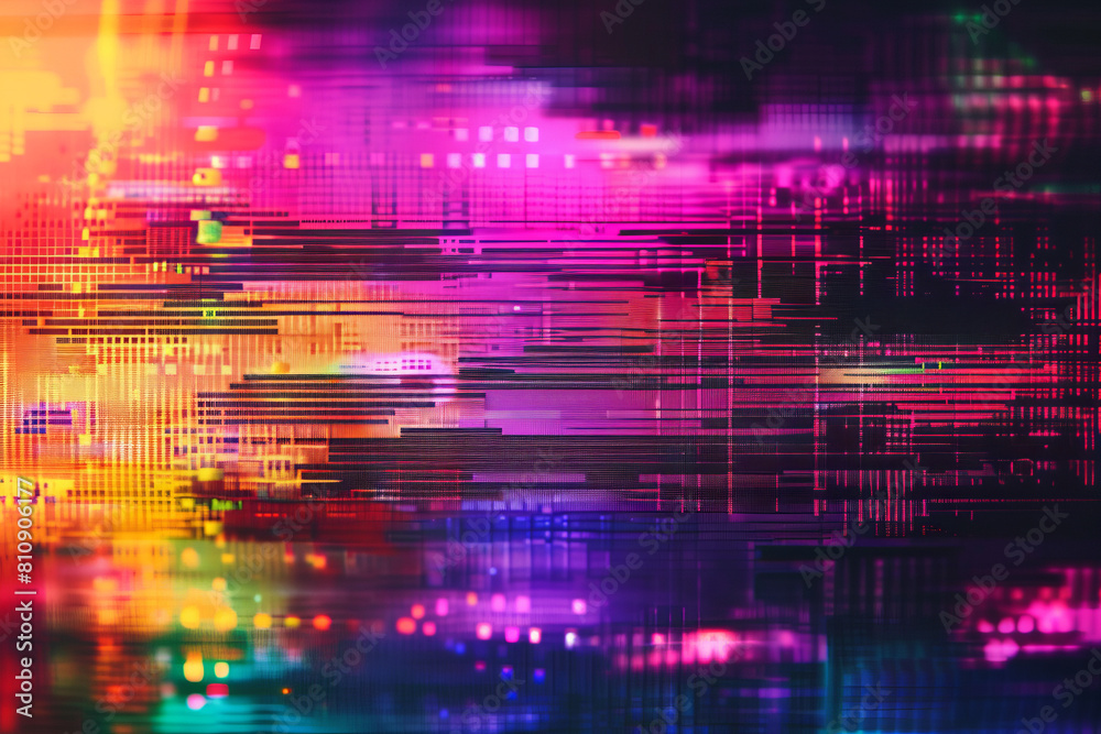 Creative glitch texture Creative glitch texture