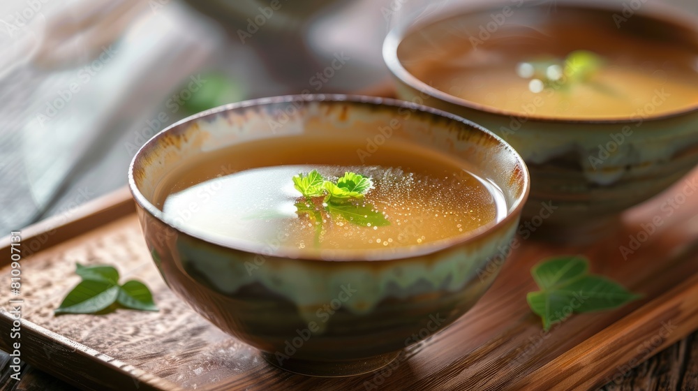 Serve Japanese clear soup in delicate soup bowls for the Japanese doll s festival celebration Serve Japanese clear soup in delicate soup bowls for the Japanese doll s festival celebration