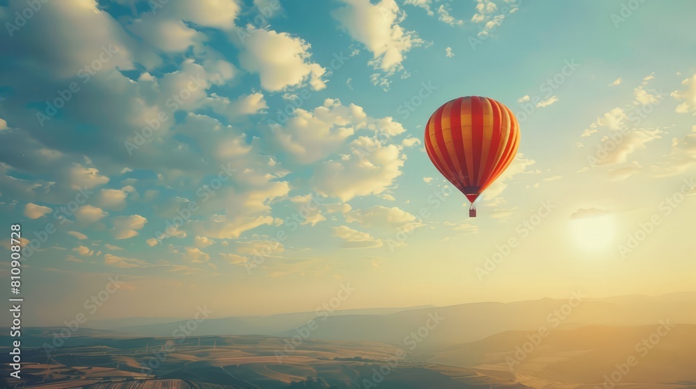 Obraz premium With temperatures soaring, the hot air hangs motionless, stifling and oppressive, making every breath feel like a struggle.