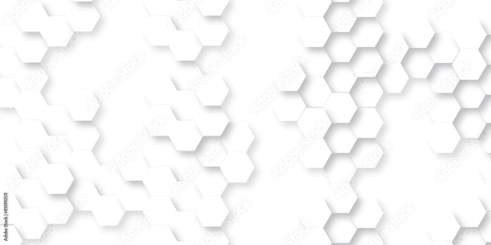 Abstract pattern with hexagonal white and gray line paper background. Abstract technology background vector EPS, Abstract white hexagon background. Hexagon paper texture and futuristic business. Abstract pattern with hexagonal white and gray line paper background. Abstract technology background vector EPS, Abstract white hexagon background. Hexagon paper texture and futuristic business.