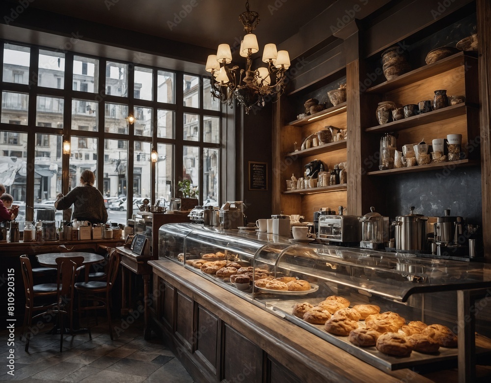 A museum cafe serving artisanal coffee and pastries, offering a relaxing break for visitors.
