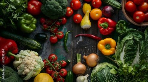 A Colorful Cornucopia of Fresh Produce