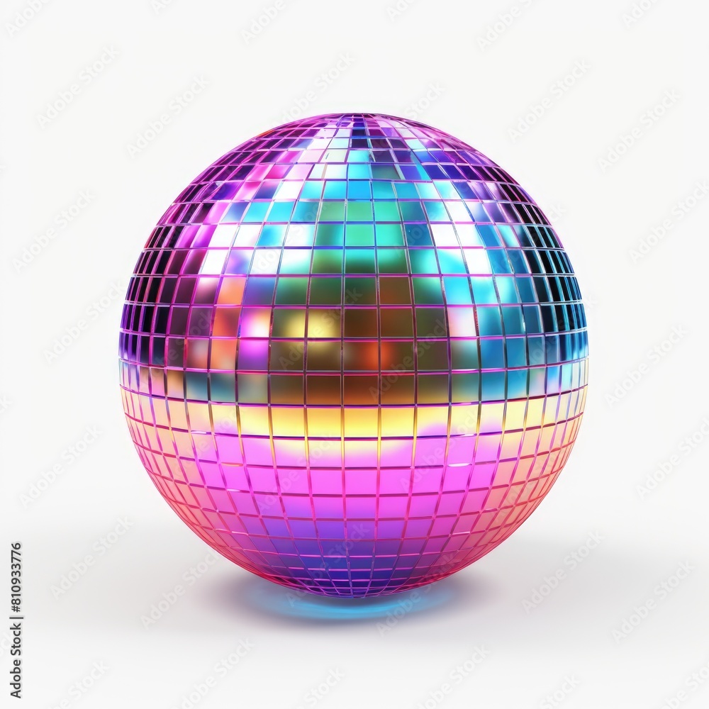 Shining, colorful, and glittery disco ball Shining, colorful, and glittery disco ball