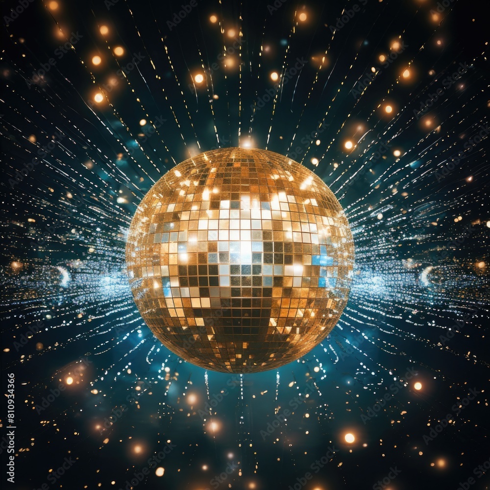 Fototapeta premium The Dance Floor is Falling