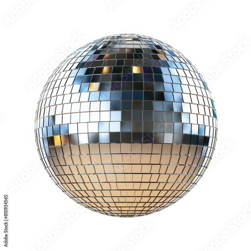 The title of the image is "Disco Ball," which accurately describes the subject of the photo.