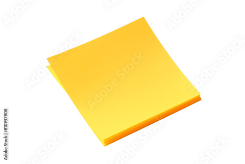 A yellow sticky note.