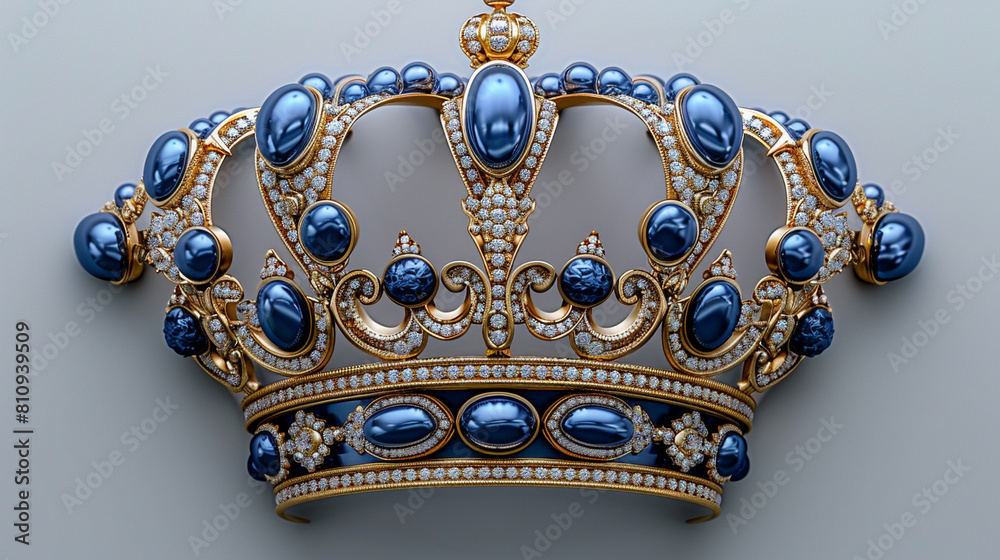 Obraz premium decorative piece featuring the crown 