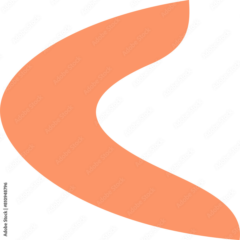 Abstract simple plain curved geometric shape element minimalism isolated overlay png Abstract simple plain curved geometric shape element minimalism isolated overlay png