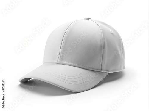 baseball cap isolated on white generative ai