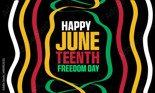 happy juneteenth photo