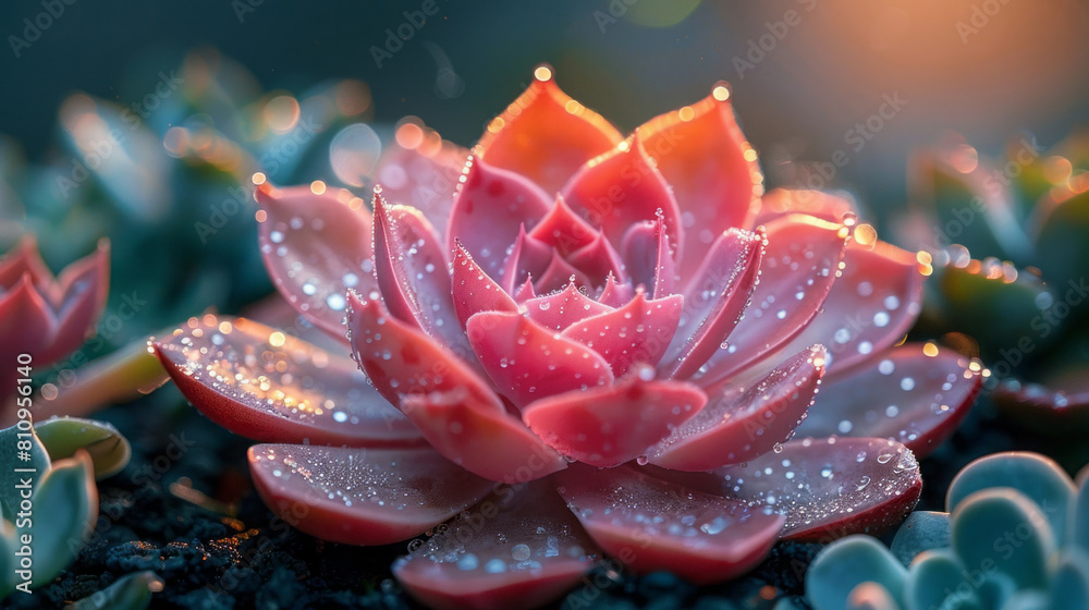 Pink witch succulent 