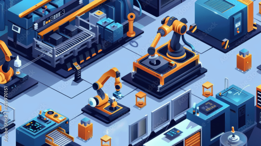 Industrial robotics and artificial intelligence technologies are transforming manufacturing processes, enabling autonomous operation, predictive maintenance, and adaptive production capabilities Industrial robotics and artificial intelligence technologies are transforming manufacturing processes, enabling autonomous operation, predictive maintenance, and adaptive production capabilities
