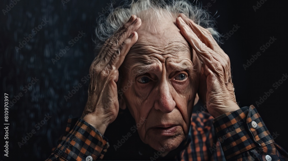 a person looking frustrated and defeated because of their arthritis a person looking frustrated and defeated because of their arthritis