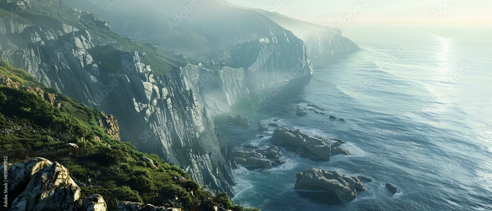 Fototapeta premium View of the river