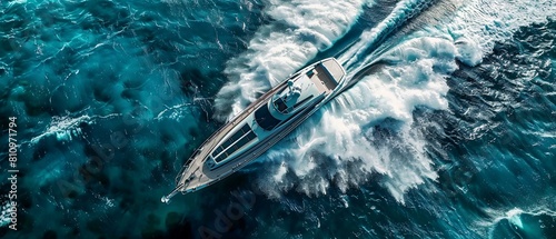 Big speed yacht © Yelena