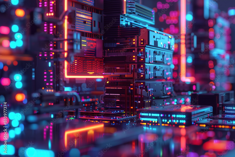 An abstract representation of data backup in a digital environment An abstract representation of data backup in a digital environment