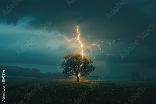 Tree Struck by Lightning