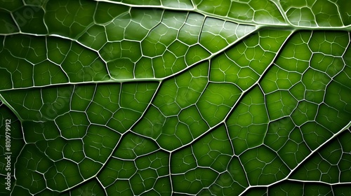 Nature study image of a leaf surface, emphasizing guard cells as crucial regulators of plant transpiration and photosynthesis efficiency