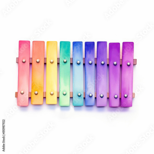 Rainbow xylophone