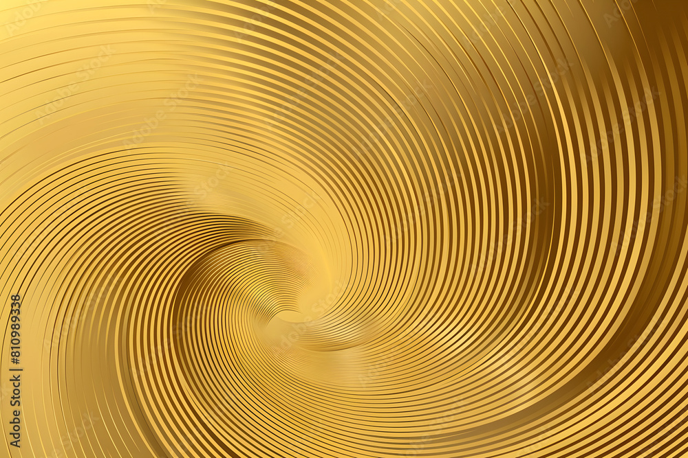 Fototapeta premium Abstract golden swirls on a soft gradient background