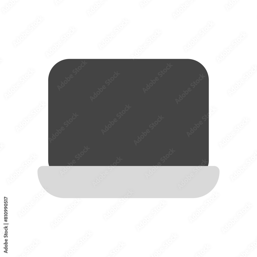 Editable vector blank laptop computer screen icon. Part of a big icon set family. Perfect for web and app interfaces, presentations, infographics, etc Editable vector blank laptop computer screen icon. Part of a big icon set family. Perfect for web and app interfaces, presentations, infographics, etc