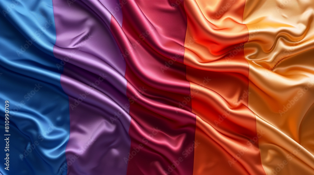 wallpaper with a smooth silk texture, adorned in a vibrant spectrum of rainbow colors wallpaper with a smooth silk texture, adorned in a vibrant spectrum of rainbow colors