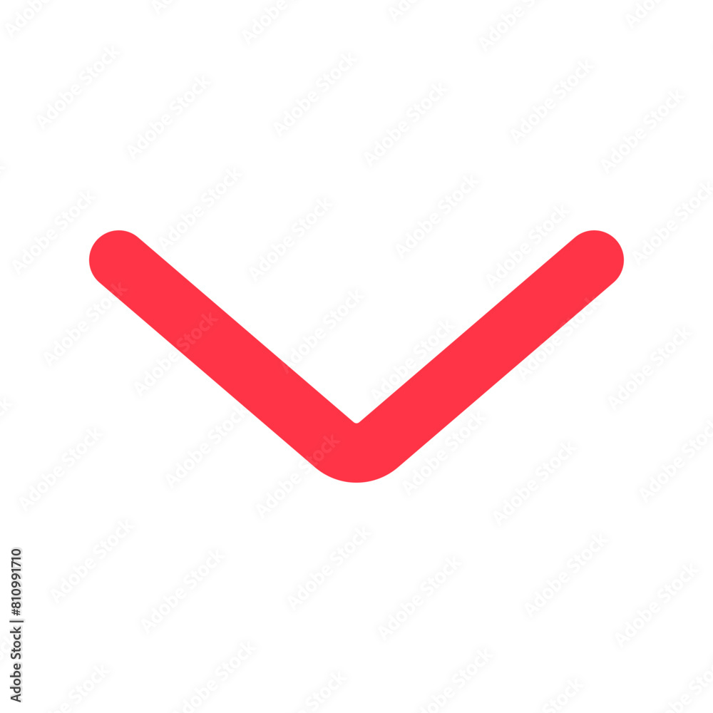 Vector single arrow chevron down icon. Black, white background. Perfect for app and web interfaces, infographics, presentations, marketing, etc. Vector single arrow chevron down icon. Black, white background. Perfect for app and web interfaces, infographics, presentations, marketing, etc.