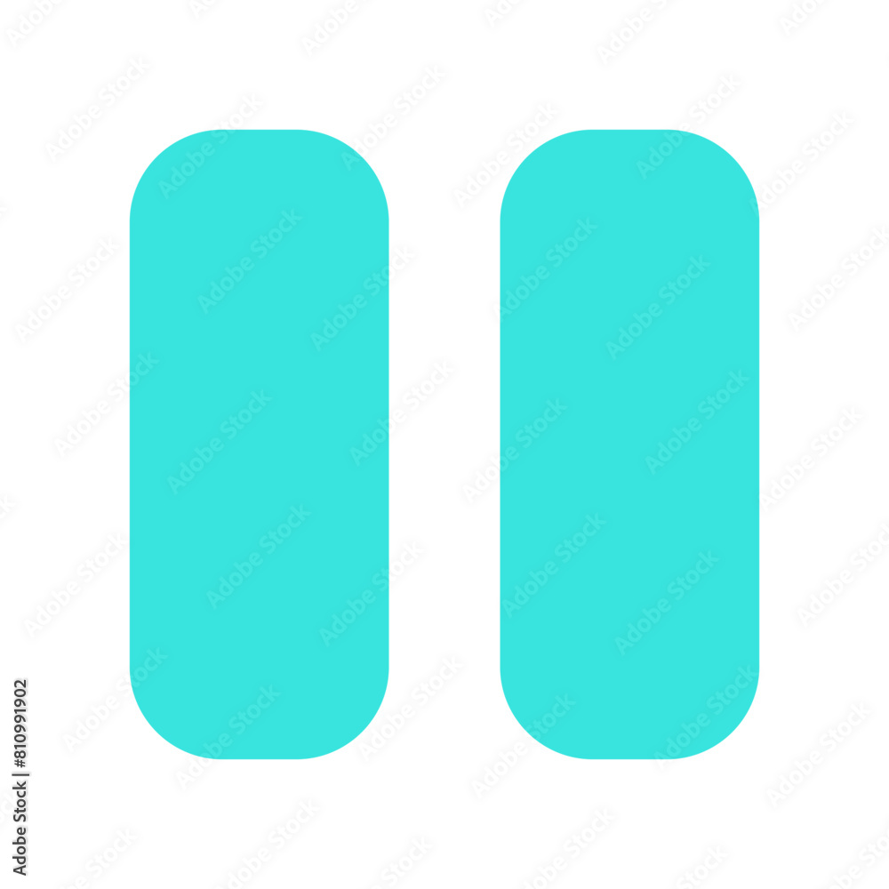 Editable vector pause button icon. Black, transparent white background. Part of a big icon set family. Perfect for web and app interfaces, presentations, infographics, etc Editable vector pause button icon. Black, transparent white background. Part of a big icon set family. Perfect for web and app interfaces, presentations, infographics, etc