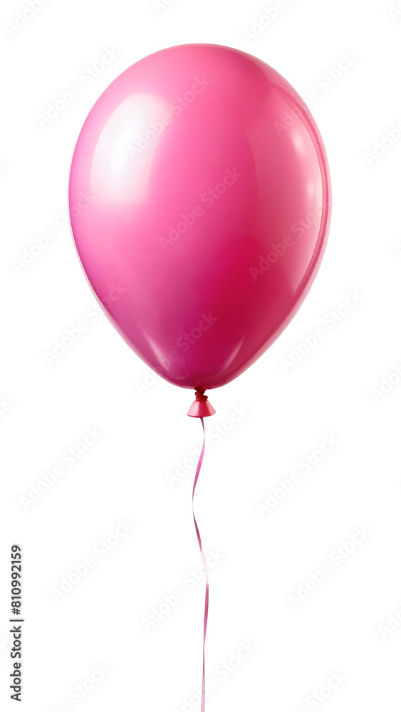 Pink Balloon Floating in Air Pink Balloon Floating in Air