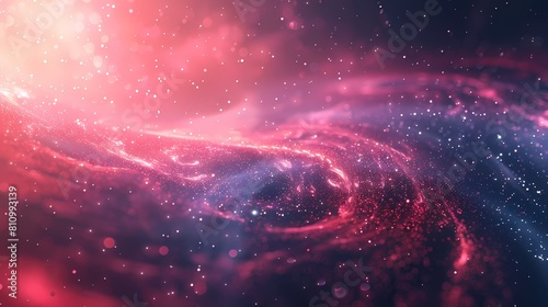 Digital technology orbit future galaxy illustration poster background photo