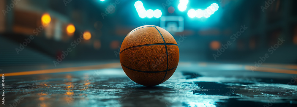 Close-up photo of a hand gripping a basketball Close-up photo of a hand gripping a basketball