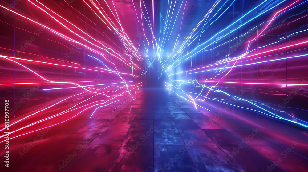 Futuristic neon tech grid technology background. Futuristic neon tech grid technology background.