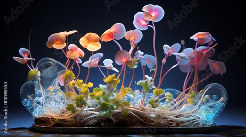 Realtime imaging of plant cell elongation, capturing growth in response to light, used in studies on phototropism