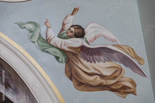 Angel. Fresco