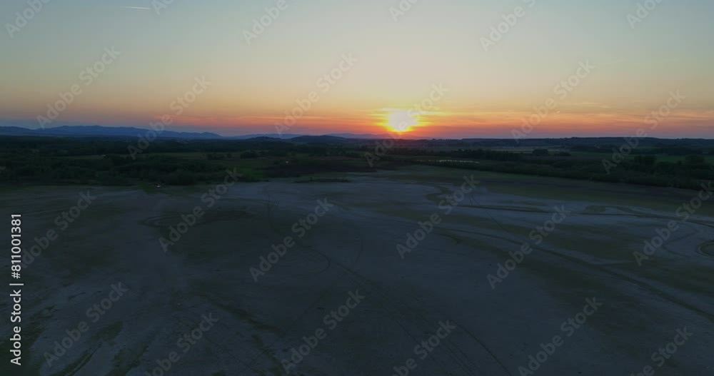 View of Nature and Forest Area During Sunset View of Nature and Forest Area During Sunset