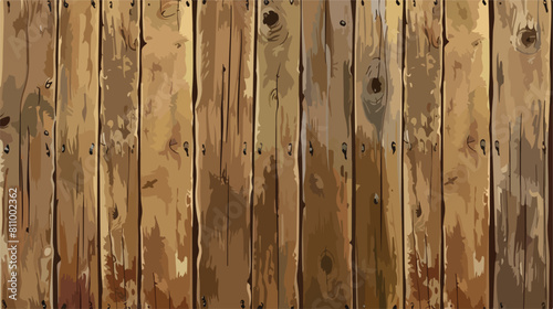 Vector wood board texture for background Vector style