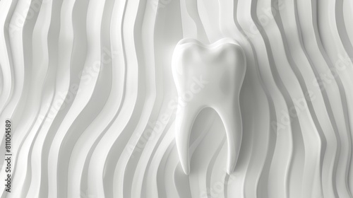 Abstract background template of dental and tooth