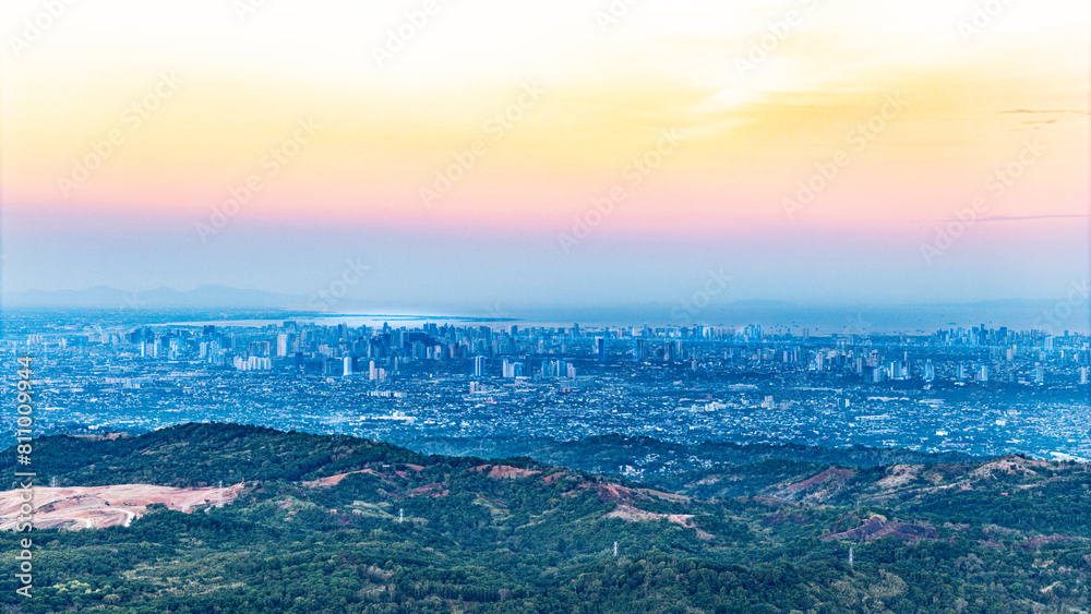 Beautiful moriing sky mountain landscape view Beautiful moriing sky mountain landscape view
