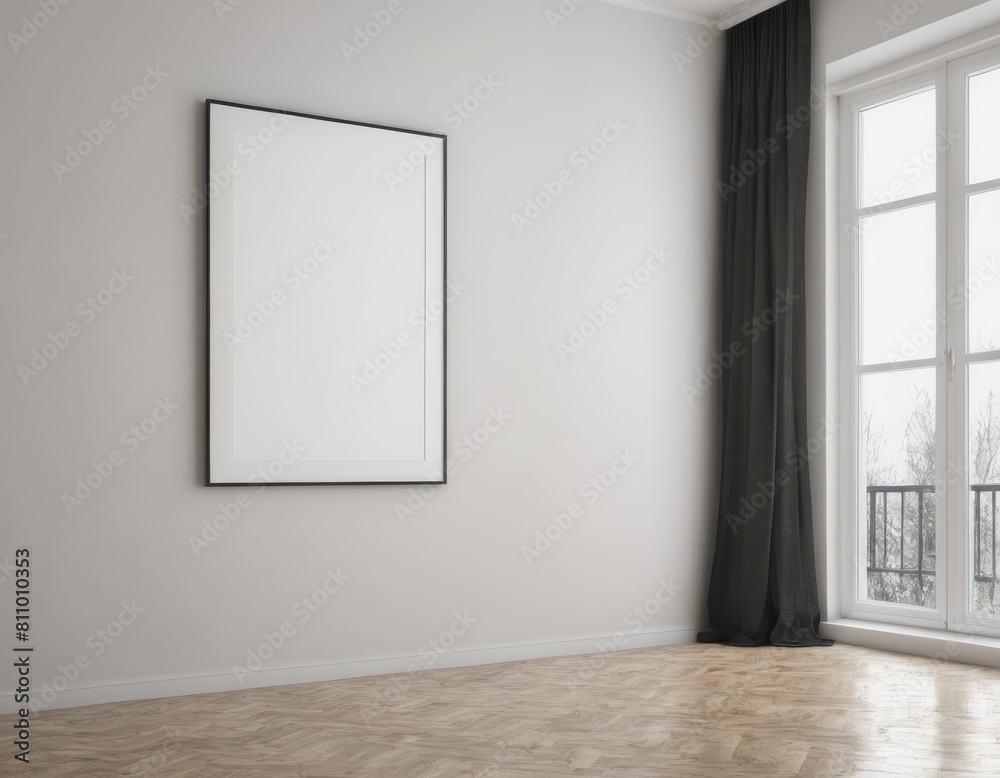 Minimalist Mockup Frame in a Stylish Apartment, Mockup Frame, Interior mockup with house background Minimalist Mockup Frame in a Stylish Apartment, Mockup Frame, Interior mockup with house background